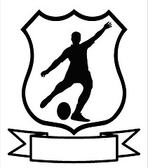 Image showing Rugby football Sport Shield 