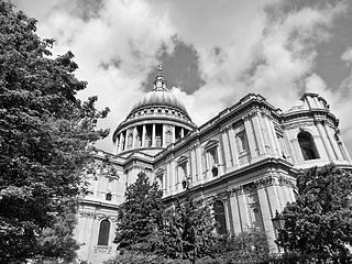 Image showing St Paul Cathedral, London