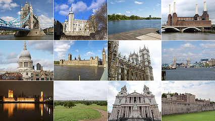 Image showing London landmarks