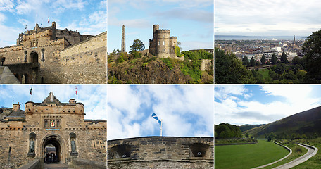 Image showing Edinburgh landmarks