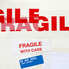 Image showing Fragile