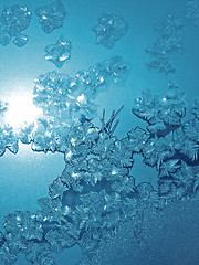 Image showing frost on window