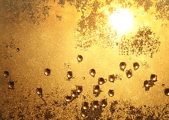 Image showing ice and sun texture