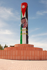 Image showing Flag of Jordan