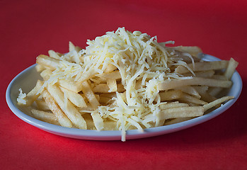 Image showing French Fries with cheese