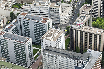 Image showing View from Eifell tower