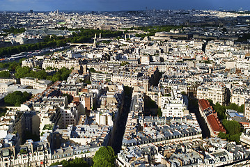 Image showing View from Eifell tower