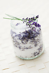 Image showing lavender sugar