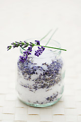 Image showing lavender sugar