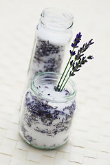 Image showing lavender sugar