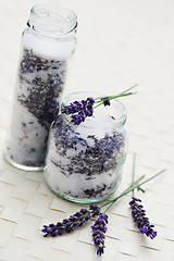 Image showing lavender sugar