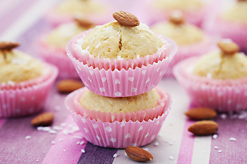 Image showing coconut muffins