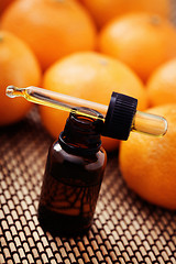 Image showing tangerine essential oil 