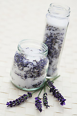 Image showing lavender sugar