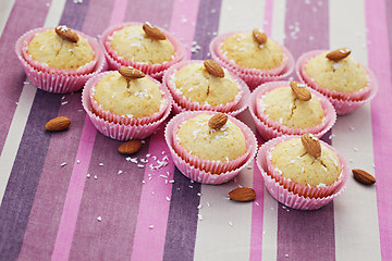 Image showing coconut muffins