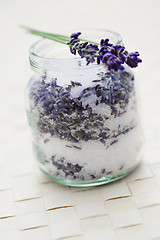 Image showing lavender sugar