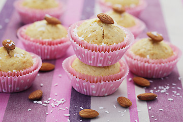 Image showing coconut muffins