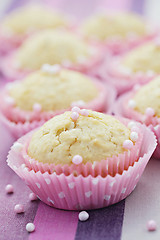 Image showing coconut muffins