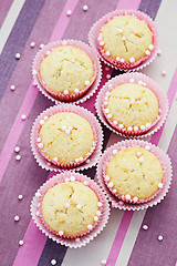 Image showing coconut muffins