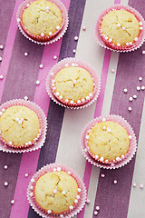 Image showing coconut muffins