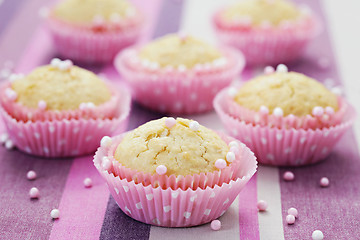 Image showing coconut muffins