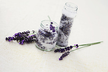 Image showing lavender sugar