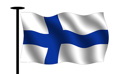 Image showing Flag of finland