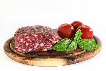 Image showing Salami