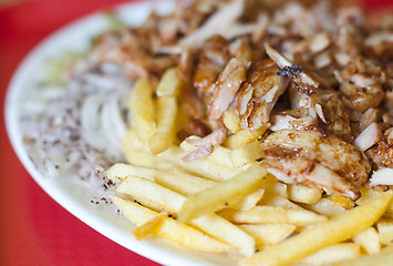 Image showing Turkish plate kebab