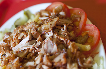 Image showing Turkish plate kebab