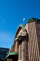 Image showing Main railway station, Helsinki, Finland