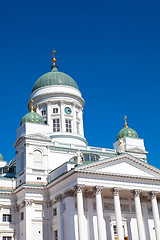 Image showing Tuomiokirkko church in Helsinki, Finland