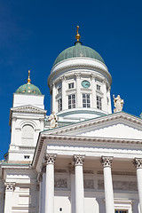 Image showing Tuomiokirkko church in Helsinki, Finland