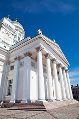 Image showing Tuomiokirkko church in Helsinki, Finland