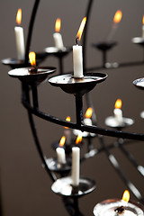 Image showing Church candles