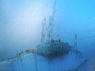 Image showing frozen glass