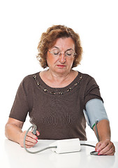 Image showing blood pressure check