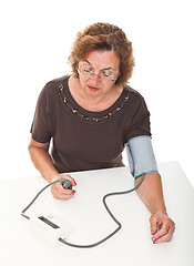 Image showing blood pressure check