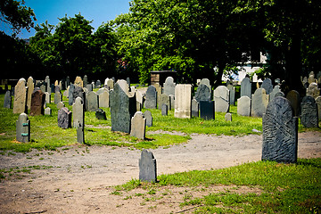 Image showing Old graveyard