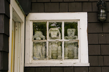 Image showing Three monkeys