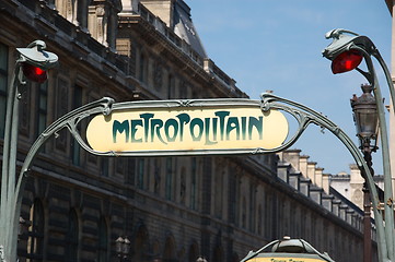 Image showing Metropolitain