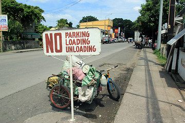 Image showing Sign-nice parking