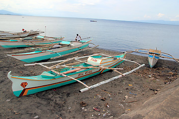 Image showing fishing boat from the Philipines