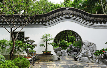 Image showing chinese garden