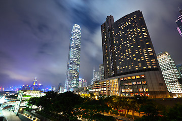 Image showing Hong Kong at night