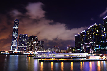 Image showing kowloon at night