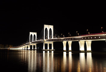 Image showing Sai Van bridge in Macau