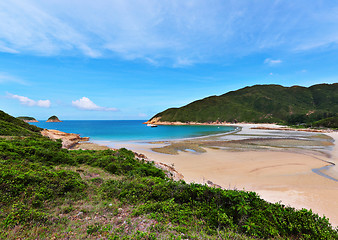 Image showing Sai Wan bay in Hong Kong