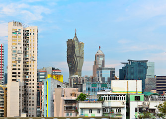 Image showing Macau downtown