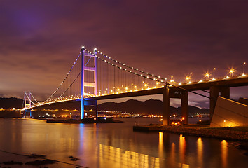 Image showing Tsing Ma Bridge